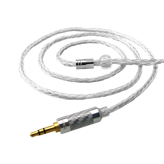 CVJ V3 1.2m 16 Cores Silver-plated 3.5mm Earphone Cable, Style:MMCX(Silver) - Cable & Splitter by CVJ | Online Shopping South Africa | PMC Jewellery | Buy Now Pay Later Mobicred