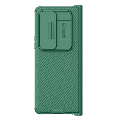 For Samsung Galaxy Z Fold4 NILLKIN Black Mirror Pro Series Camshield PC Phone Case, Simple Set(Green) - Galaxy Z Fold4 5G Cases by NILLKIN | Online Shopping South Africa | PMC Jewellery