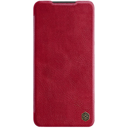For Xiaomi Poco M4 5G NILLKIN QIN Series Crazy Horse Texture Leather Phone Case(Red) - Xiaomi Cases by NILLKIN | Online Shopping South Africa | PMC Jewellery