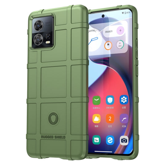 For Motorola Edge 30 Fusion Full Coverage Shockproof TPU Case(Green) - Motorola Cases by PMC Jewellery | Online Shopping South Africa | PMC Jewellery