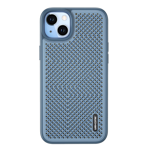 For iPhone 14 WEKOME Graphene Heat Dissipation Phone Case (Blue) - iPhone 14 Cases by WK | Online Shopping South Africa | PMC Jewellery | Buy Now Pay Later Mobicred