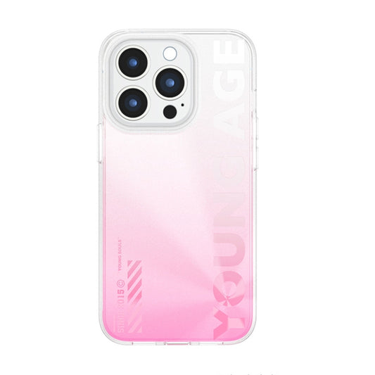 For iPhone 14 Pro WEKOME Gorillas Gradient Colored Phone Case(Pink) - iPhone 14 Pro Cases by WK | Online Shopping South Africa | PMC Jewellery