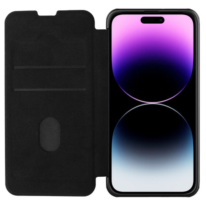 For iPhone 14 Pro NILLKIN QIN Series Pro Leather Phone Case(Black) - iPhone 14 Pro Cases by NILLKIN | Online Shopping South Africa | PMC Jewellery