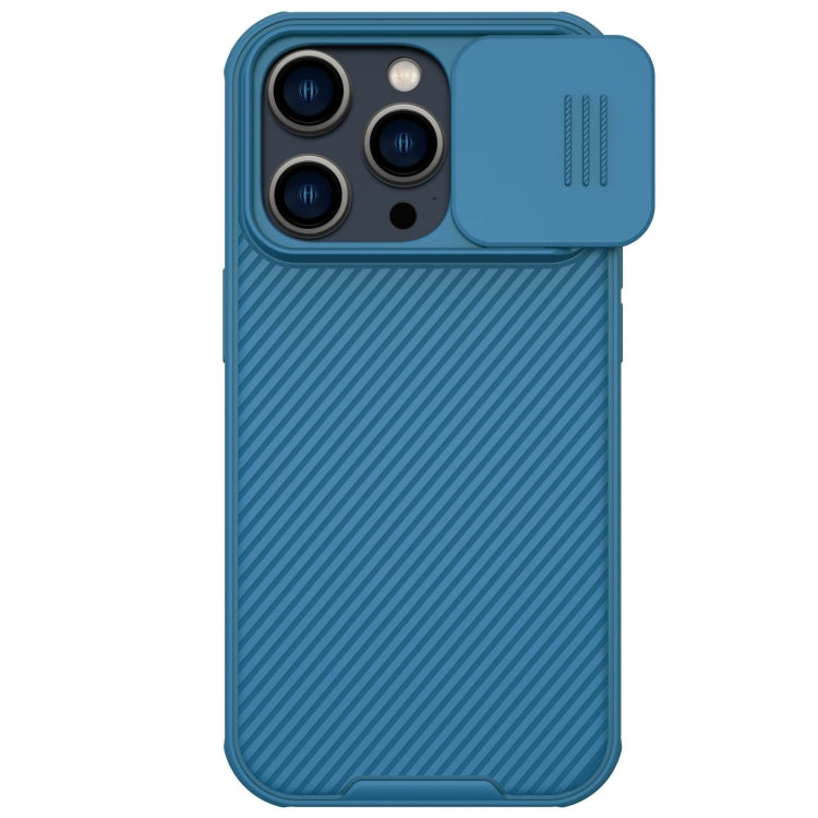 For iPhone 14 Pro Max NILLKIN CamShield Pro Magnetic Magsafe Case(Blue) - iPhone 14 Pro Max Cases by NILLKIN | Online Shopping South Africa | PMC Jewellery