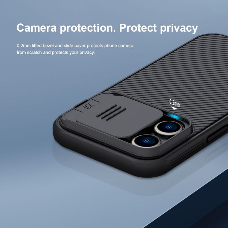 For iPhone 14 Pro NILLKIN CamShield Pro Protective Phone Case(Green) - free shipping - PMC TechLife - Order now!