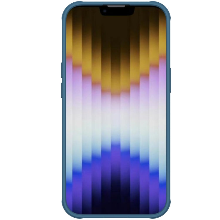 For iPhone 14 Plus  NILLKIN CamShield Pro Protective Phone Case(Blue) - iPhone 14 Plus Cases by NILLKIN | Online Shopping South Africa | PMC Jewellery