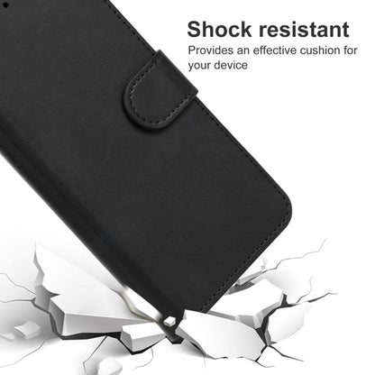 For Motorola Moto G72 Leather Phone Case(Black) - Motorola Cases by PMC Jewellery | Online Shopping South Africa | PMC Jewellery