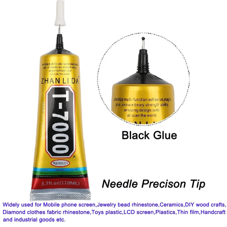 110mL T7000 LCD Screen Black Glue Multifunction Universal DIY Adhesive Glue - free shipping - PMC TechLife - Order now!