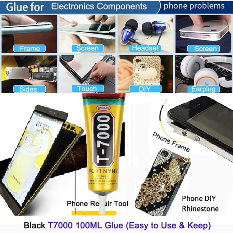 110mL T7000 LCD Screen Black Glue Multifunction Universal DIY Adhesive Glue - free shipping - PMC TechLife - Order now!