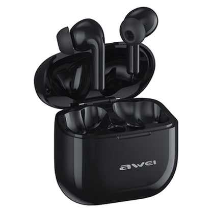 awei T1 Pro True Sports Earbuds With Charging Case(Black) - Bluetooth Earphone by awei | Online Shopping South Africa | PMC Jewellery