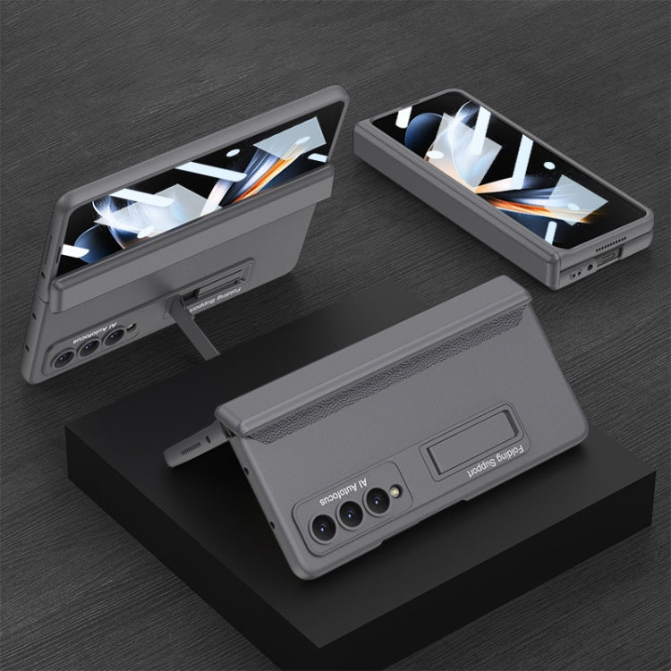 For Samsung Galaxy Z Fold4 GKK Integrated Magnetic Hinge Folding Phone Case(Grey) - free shipping - PMC TechLife - Order now!