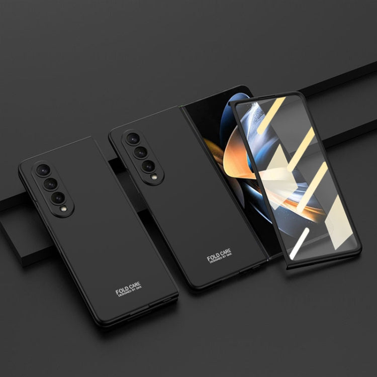 For Samsung Galaxy Z Fold4 GKK Integrated Ultra-thin Full Coverage Phone Flip Case(Black) - Galaxy Z Fold4 5G Cases by GKK | Online Shopping South Africa | PMC TechLife