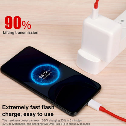 65W Warp Flash Charging Mobile Phone Adapter, Style:65W Charger+1.5m Fast Charging Cable - USB Charger by PMC Jewellery | Online Shopping South Africa | PMC Jewellery