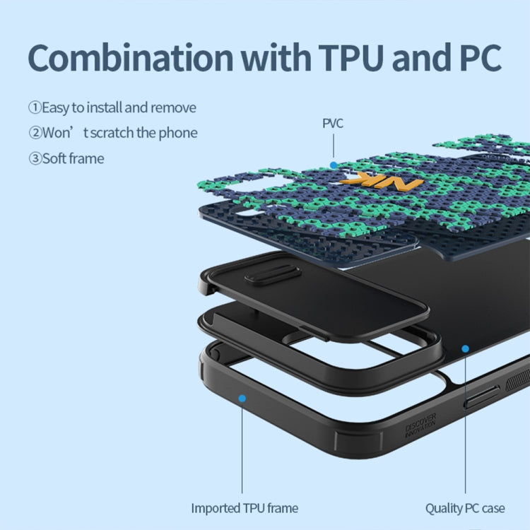 For iPhone 14 Pro Max NILLKIN Magsafe 3D Lens Sliding Camera Phone Case - iPhone 14 Pro Max Cases by NILLKIN | Online Shopping South Africa | PMC Jewellery