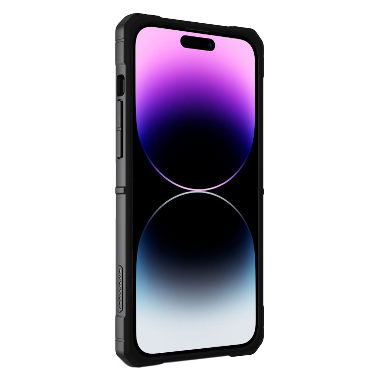 For iPhone 14 Pro Max NILLKIN Sliding Camera Cover Design TPU + PC Phone Case(Black) - free shipping - PMC TechLife - Order now!