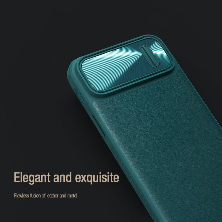 For iPhone 14 Plus NILLKIN PC + TPU Magnetic Phone Case(Green) - iPhone 14 Plus Cases by NILLKIN | Online Shopping South Africa | PMC Jewellery