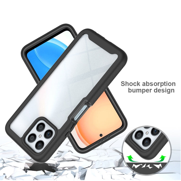 For Honor X8 4G Starry Sky Solid Color Shockproof TPU Clear PC Phone Case(Purple) - free shipping - PMC TechLife - Order now!