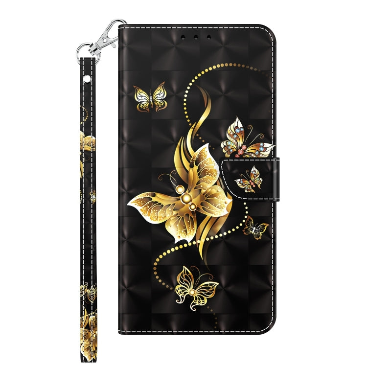 For Samsung Galaxy A14 5G 3D Painted Leather Phone Case(Golden Swallow Butterfly) - free shipping - PMC TechLife - Order now!