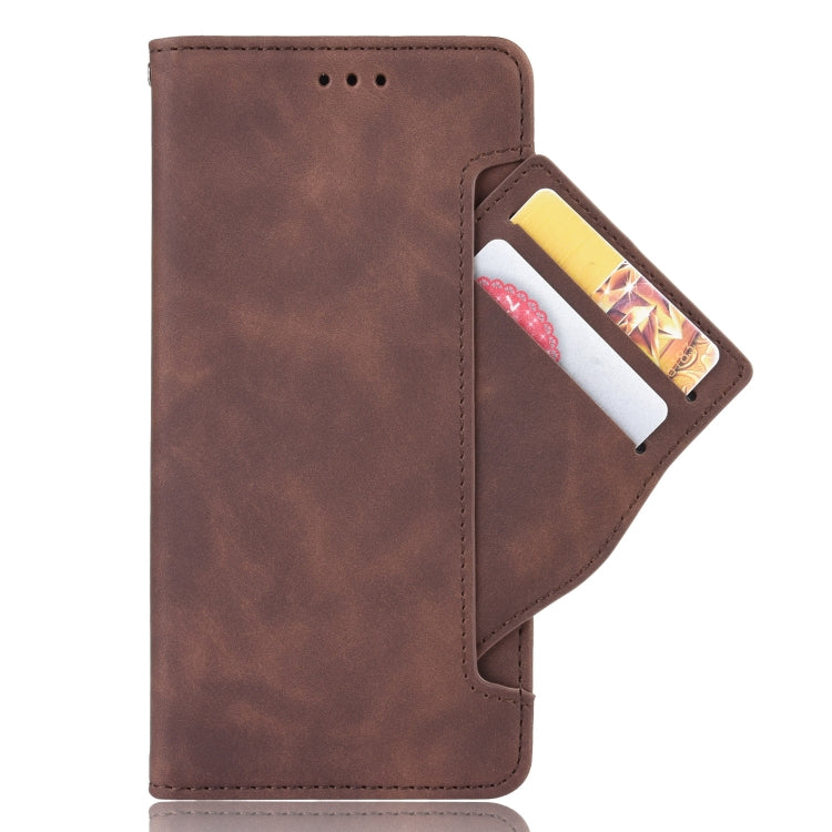 For Xiaomi Poco M5 Skin Feel Calf Texture Card Slots Leather Phone Case(Brown) - free shipping - PMC TechLife - Order now!