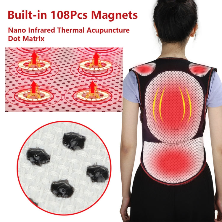 HailiCare Larger Version Household Neck Back Waist Protector Waistcoat Warm Vest Protective Gear with Magnet Therapy, Size:XL - Corrector by PMC Jewellery | Online Shopping South Africa | PMC Jewellery