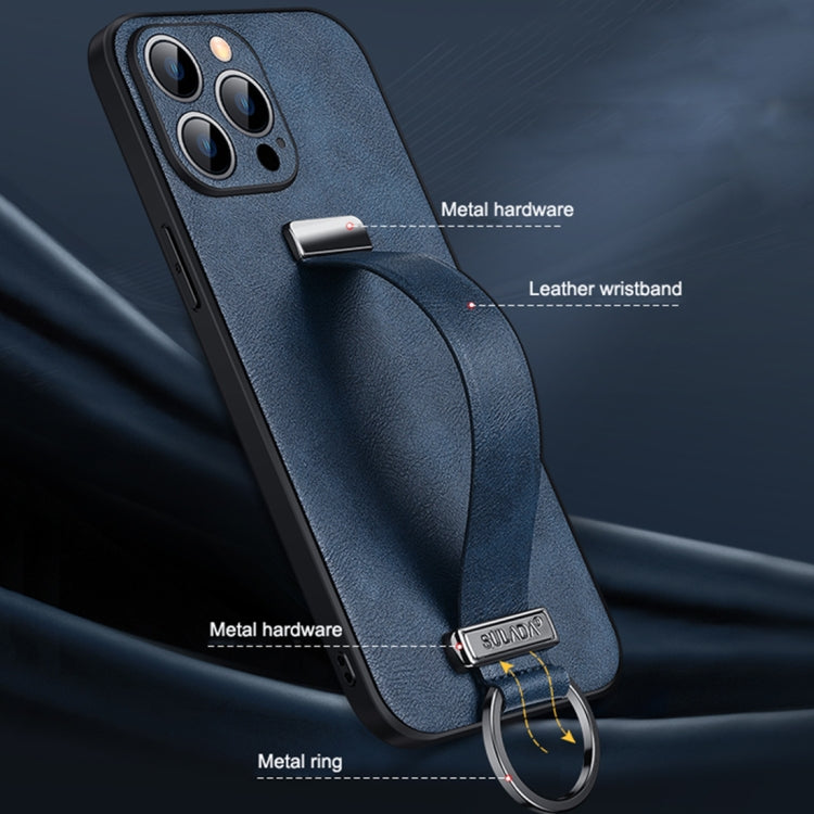 For iPhone 14 Pro Max SULADA Cool Series PC + Leather Texture Skin Feel Phone Case(Red) - free shipping - PMC TechLife - Order now!