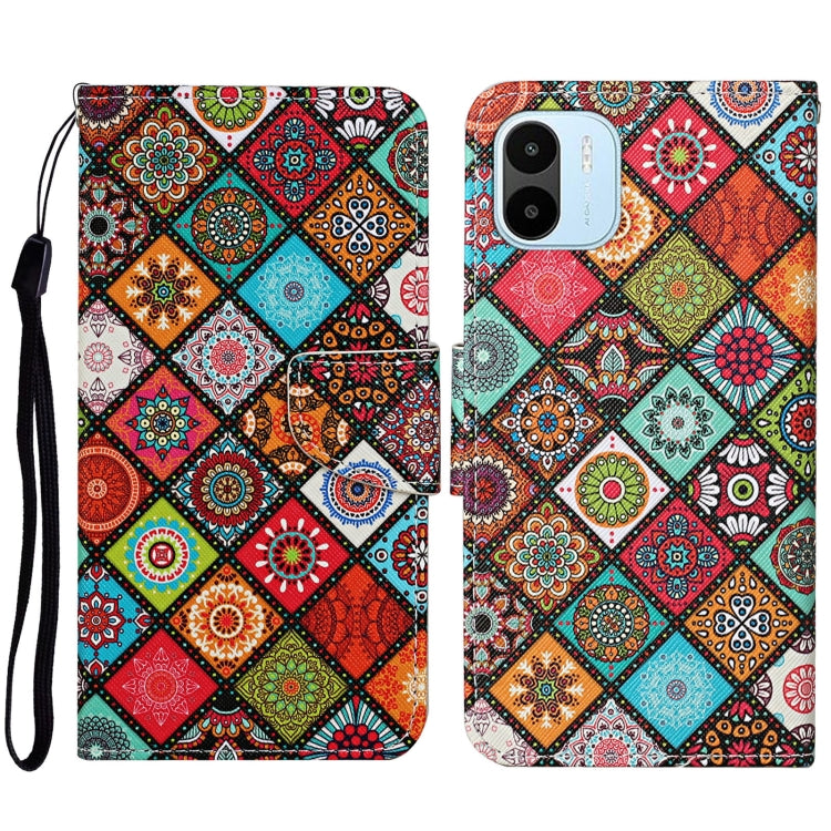 For Xiaomi Redmi A1 Colored Drawing Pattern Leather Phone Case(Ethnic Style) - free shipping - PMC TechLife - Order now!