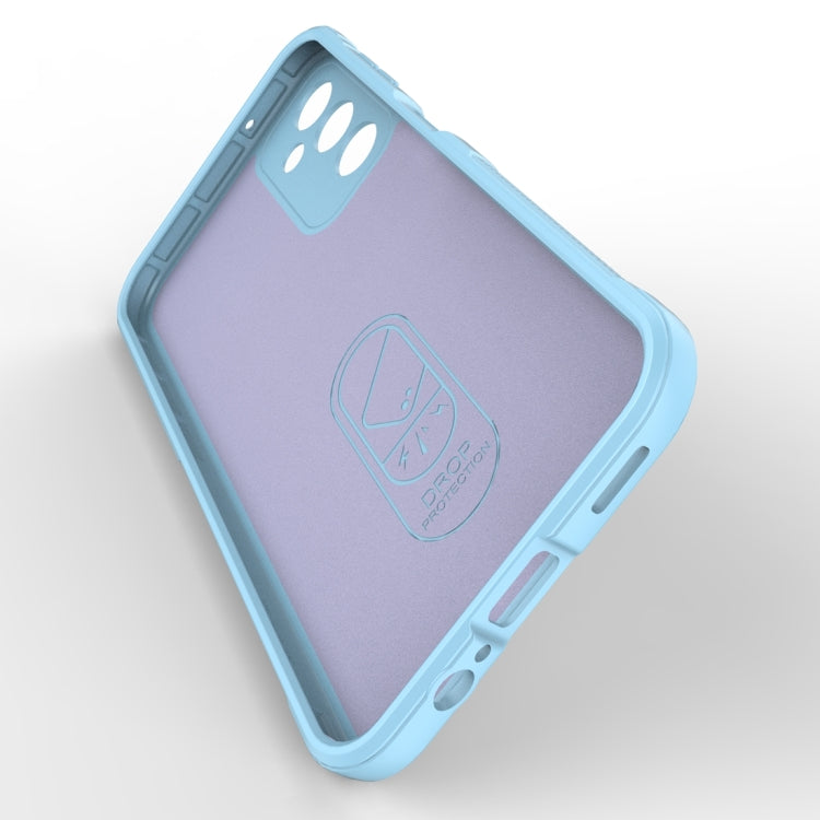 For Samsung Galaxy A14 5G Magic Shield TPU + Flannel Phone Case(Dark Blue) - free shipping - PMC TechLife - Order now!