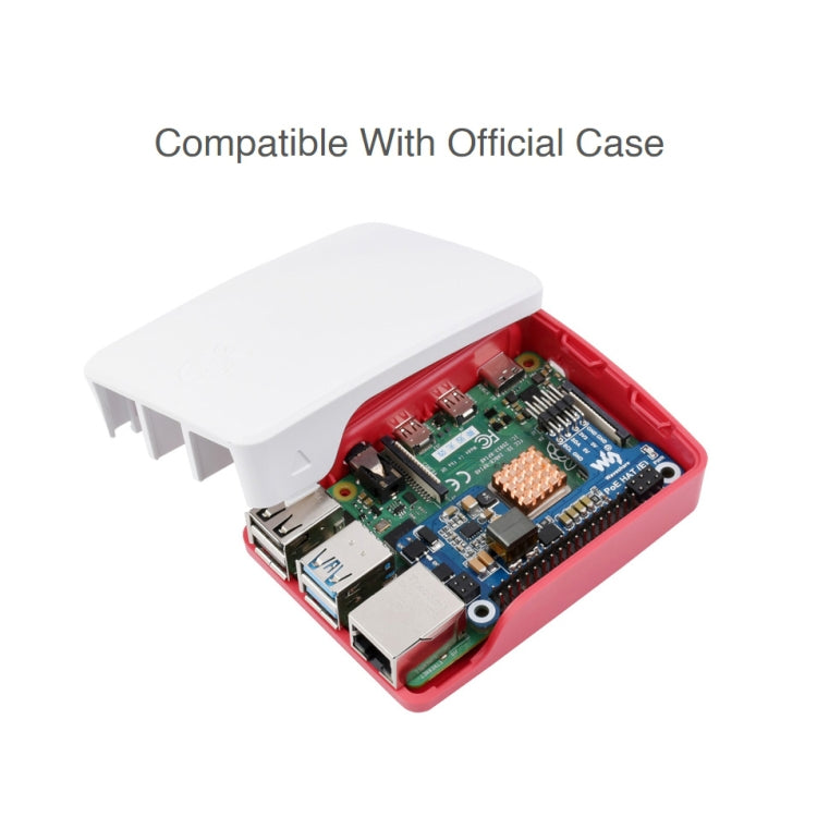 Waveshare Power over Ethernet HAT for Raspberry Pi 3B+/4B - Mini PC Accessories by WAVESHARE | Online Shopping South Africa | PMC TechLife | Buy Now Pay Later Mobicred