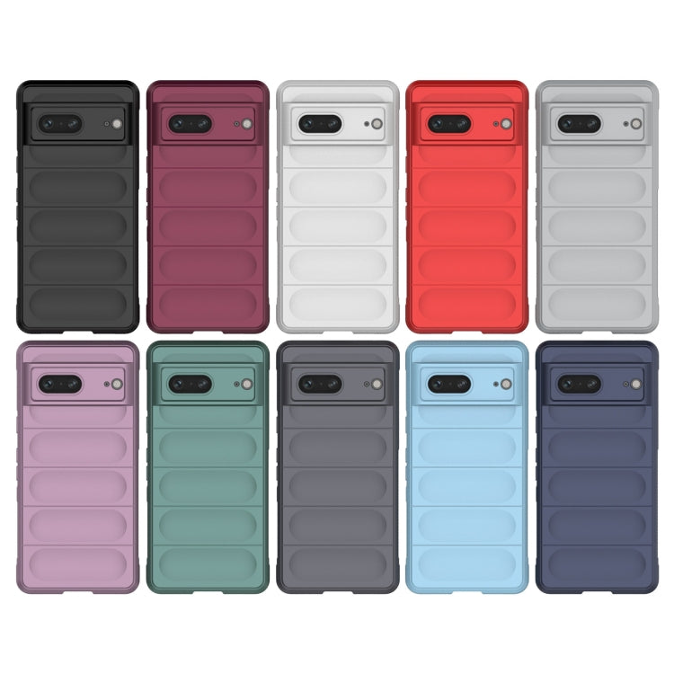 For Google Pixel 7 Magic Shield TPU + Flannel Phone Case(Purple) - free shipping - PMC TechLife - Order now!