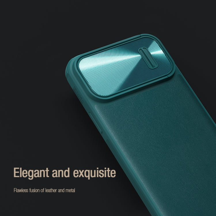 For iPhone 14 Pro Max NILLKIN PC + TPU Magnetic Phone Case(Green) - iPhone 14 Pro Max Cases by NILLKIN | Online Shopping South Africa | PMC Jewellery