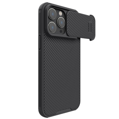 For iPhone 14 Pro Max NILLKIN CamShield S PC Phone Case(Black) - iPhone 14 Pro Max Cases by NILLKIN | Online Shopping South Africa | PMC Jewellery