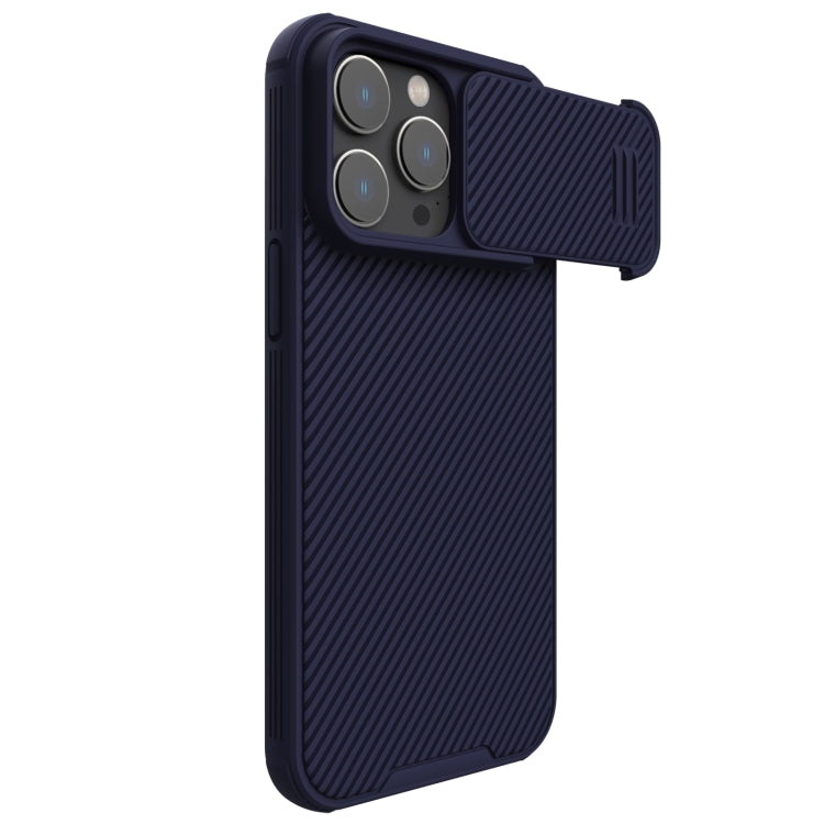For iPhone 14 Pro Max NILLKIN CamShield S PC Phone Case(Royal Blue) - free shipping - PMC TechLife - Order now!
