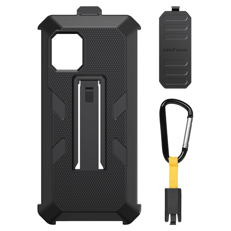 For Ulefone Power Armor X11 Pro Ulefone Back Clip Phone Case with Carabiner(Black) - Ulefone Cases by Ulefone | Online Shopping South Africa | PMC Jewellery