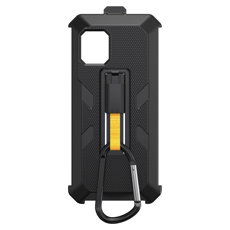 For Ulefone Power Armor X11 Pro Ulefone Back Clip Phone Case with Carabiner(Black) - Ulefone Cases by Ulefone | Online Shopping South Africa | PMC Jewellery