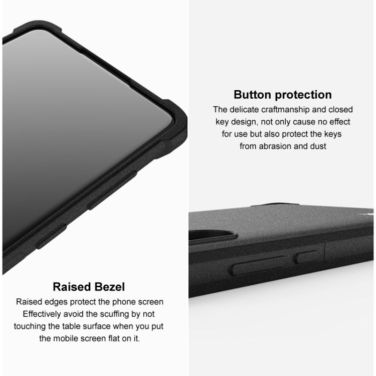 For Nokia X30 5G imak Shockproof Airbag TPU Phone Case(Matte Grey) - Nokia Cases by imak | Online Shopping South Africa | PMC TechLife | Buy Now Pay Later Mobicred