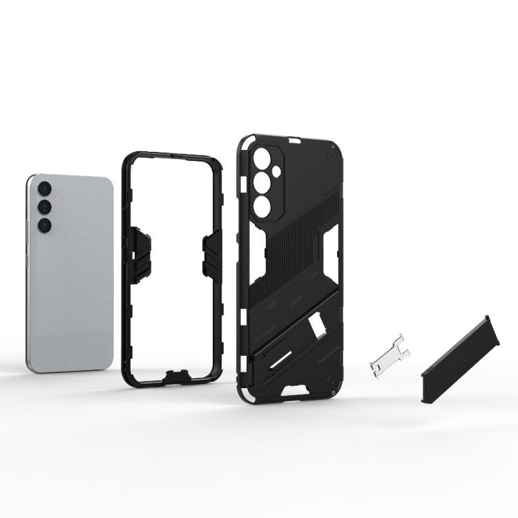 For Samsung Galaxy A34 5G Punk Armor 2 in 1 PC + TPU Phone Case(Black) - Galaxy Phone Cases by PMC TechLife | Online Shopping South Africa | PMC TechLife | Buy Now Pay Later Mobicred