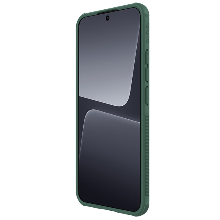 For Xiaomi 13 NILLKIN Frosted Shield Pro PC + TPU Phone Case(Green) - 13 Cases by NILLKIN | Online Shopping South Africa | PMC Jewellery