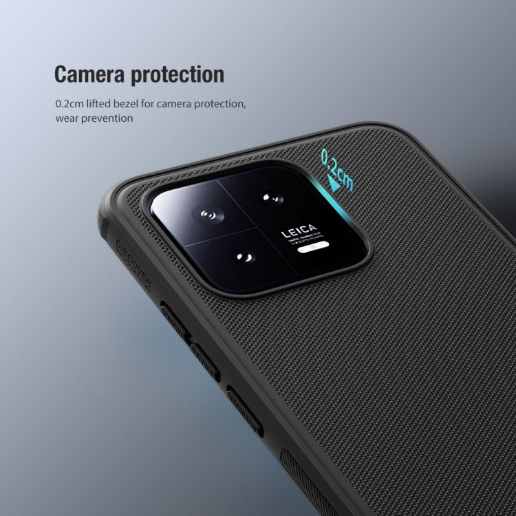 For Xiaomi 13 NILLKIN Frosted Shield Pro PC + TPU Phone Case(Red) - free shipping - PMC TechLife - Order now!