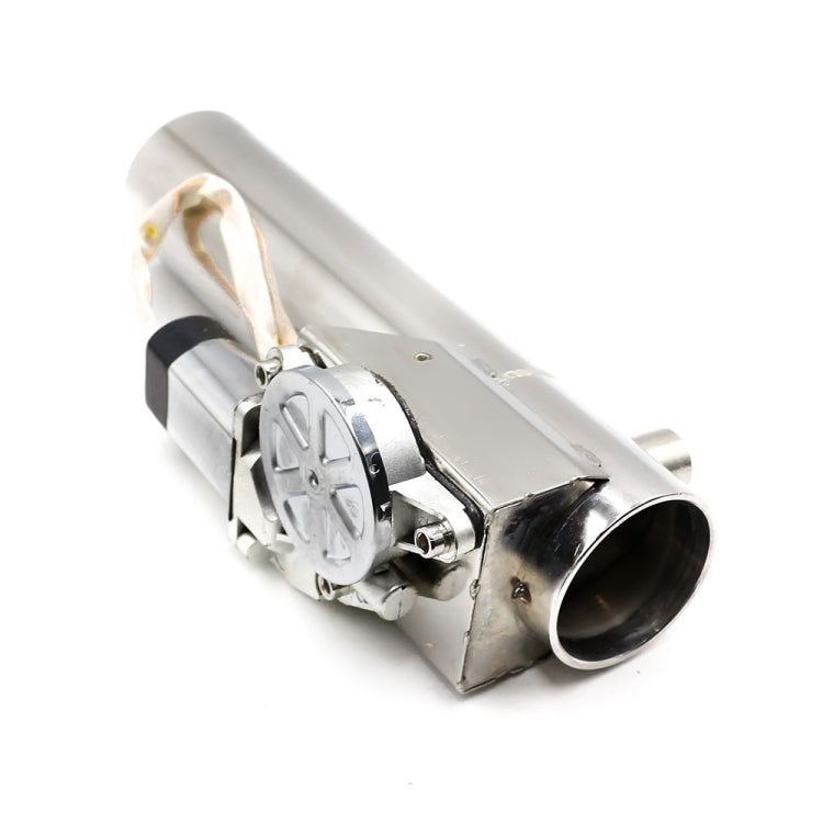 3 inch Car Stainless Steel Straight Pipe Remote Control Electric Exhaust Valve - Exhaust Pipes by PMC TechLife | Online Shopping South Africa | PMC TechLife | Buy Now Pay Later Mobicred