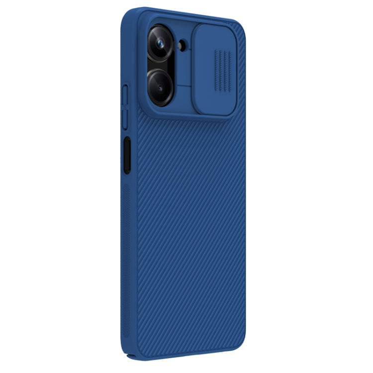 For Realme 10 Pro 5G NILLKIN Black Mirror Series Camshield PC Phone Case(Blue) - free shipping - PMC TechLife - Order now!