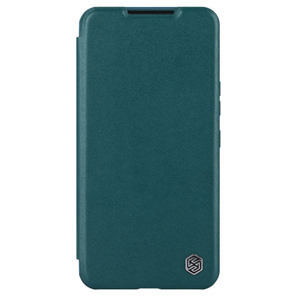 For Samsung Galaxy S23+ 5G NILLKIN QIN Series Pro Sliding Camera Cover Design Leather Phone Case(Green) - Galaxy S23+ 5G Cases by NILLKIN | Online Shopping South Africa | PMC Jewellery