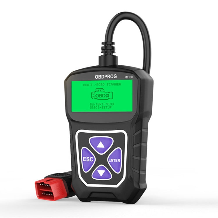 Obdprog MT100 OBD2 Scanner Car Engine Tester Car Diagnostic Tool - free shipping - PMC TechLife - Order now!