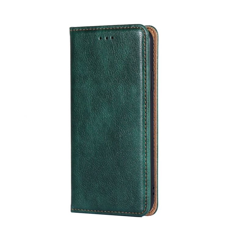 For OnePlus Ace 2/11R Gloss Oil Solid Color Magnetic Leather Phone Case(Green) - free shipping - PMC TechLife - Order now!