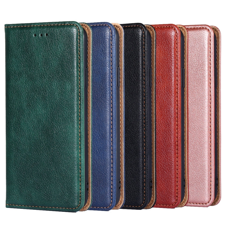 For OnePlus Ace 2/11R Gloss Oil Solid Color Magnetic Leather Phone Case(Green) - free shipping - PMC TechLife - Order now!