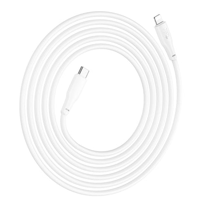 hoco X93 PD 20W USB-C/Type-C to 8 Pin Data Cable, Length:2m(White) - 2 in 1 Cable by hoco | Online Shopping South Africa | PMC Jewellery