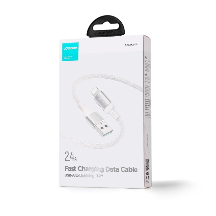 JOYROOM S-UL012A10 Extraordinary Series 2.4A USB-A to 8 Pin Fast Charging Data Cable, Cable Length:3m(White) - Normal Style Cable by JOYROOM | Online Shopping South Africa | PMC Jewellery