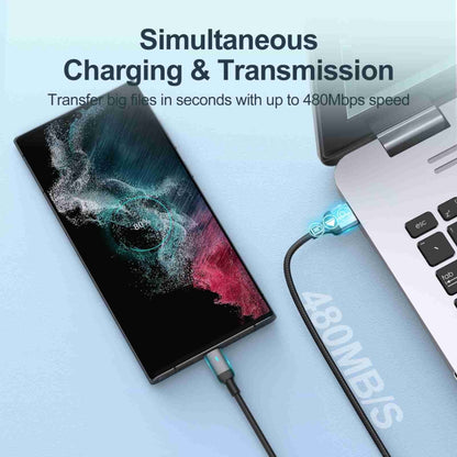 JOYROOM S-UM018A10 Extraordinary Series 2.4A USB-A to Micro USB Fast Charging Data Cable, Cable Length:1.2m(White) - Micro USB Cable by JOYROOM | Online Shopping South Africa | PMC Jewellery