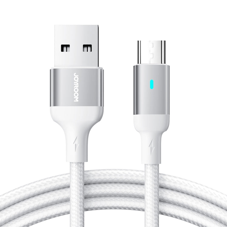 JOYROOM S-UM018A10 Extraordinary Series 2.4A USB-A to Micro USB Fast Charging Data Cable, Cable Length:2m(White) - Micro USB Cable by JOYROOM | Online Shopping South Africa | PMC Jewellery
