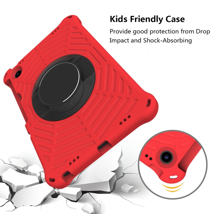 For Lenovo Tab M10 Plus 10.6 3rd Gen 2022 Spider King Silicone Protective Tablet Case(Red) - free shipping - PMC TechLife - Order now!