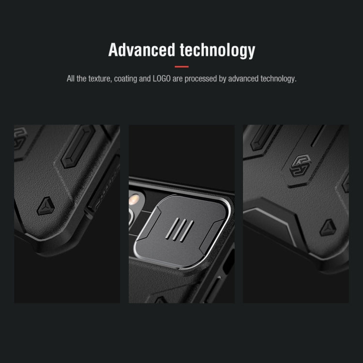 For iPhone 11 Pro Max NILLKIN Shockproof CamShield Armor Protective Case with Invisible Ring Holder(Black) - iPhone 11 Pro Max Cases by NILLKIN | Online Shopping South Africa | PMC Jewellery